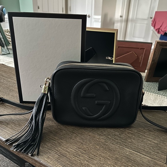 Authentic Gucci SOHO Cellarius Crossbody Bag - Picture 1 of 13